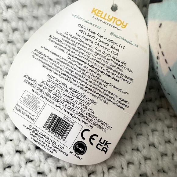 Squishmallows NWT Sanrio Hello Kitty Cinnamoroll 6.5" Stuffed Animal Plush Doll - Picture 7 of 8